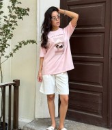 Женская футболка с принтом SSY-09A400