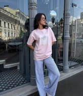 Женская футболка с принтом SSY-09A400