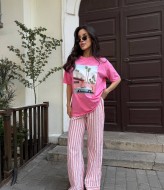 Женская футболка с принтом SSY-09A400