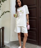 Женская футболка с принтом SSY-09A400