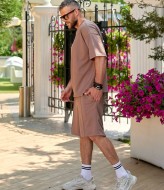 Костюм футболка и шорты мужские AP-1120A520