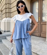 Костюм из льна женский DG-p41745A500