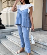 Костюм из льна женский DG-p41745A500