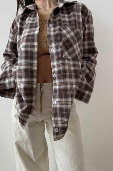 Фланелева сорочка VOL-668A460