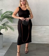 Платье майка длинное  ET-665A350