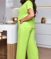 Брючный летний костюм  AD-7823.1A320