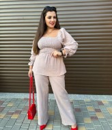 Красивый брючный костюм женский VL-874A450