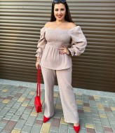 Красивый брючный костюм женский VL-874A450