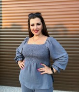 Красивый брючный костюм женский VL-874A450