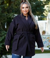 Полупальто для полных женщин LR-6423A750