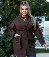 Полупальто для полных женщин LR-6423A750