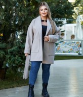 Полупальто для полных женщин LR-6423A750