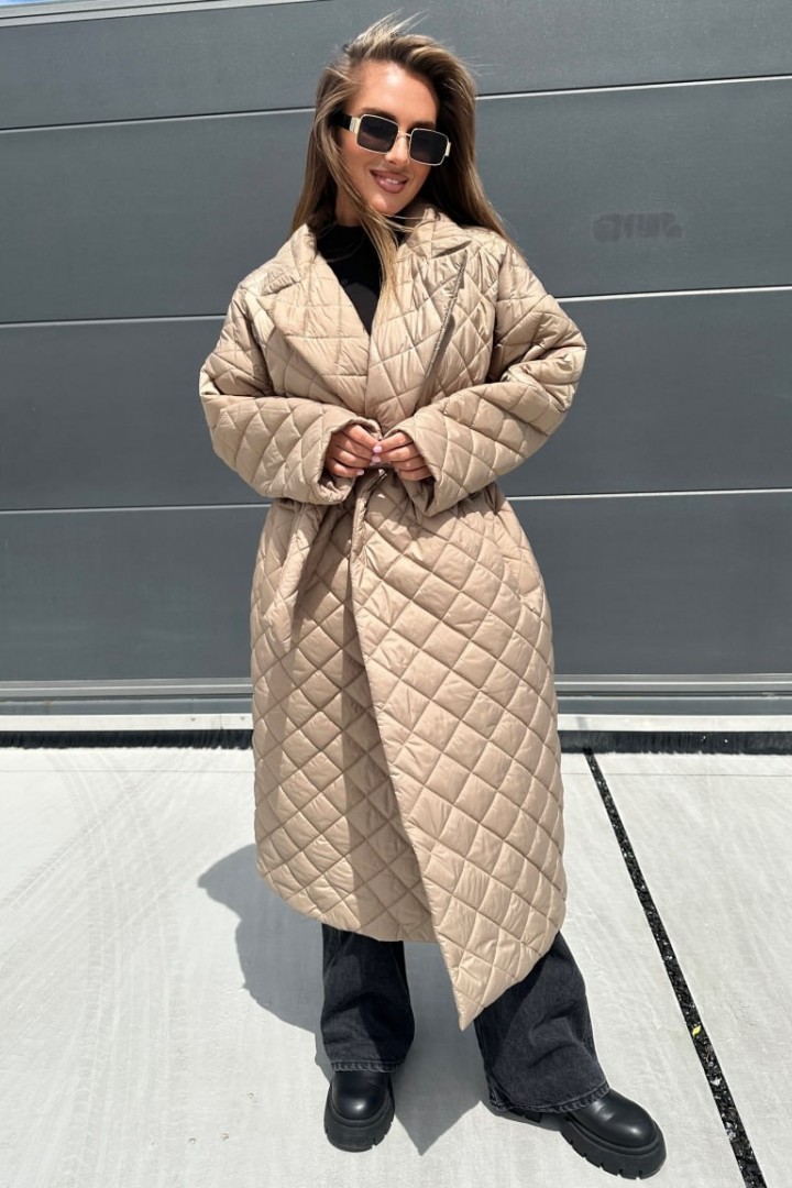 Пальто стеганое женское демисезонное AM-5309A900