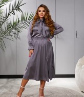 Шелковый костюм с юбкой BAB-502A780