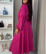 Платье вельветовое женское  IMMA-50.273A520B580