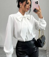 Рубашка с бантом IMMA-379A380