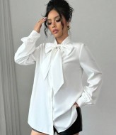 Рубашка с бантом IMMA-379A380