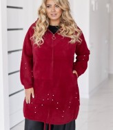 Кардиган Альпака с капюшоном MAX-101A1350