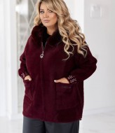 Альпака кофта с капюшоном MAX-9140A1450