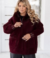 Альпака кофта с капюшоном MAX-9140A1450