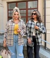 Рубашка клетчатая женская CUR-1013A480