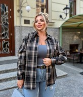 Рубашка клетчатая женская CUR-1013A480