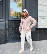 Бомбер с капюшоном женский  CUR-883A620