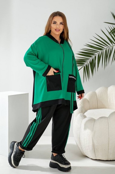 Трикотажный спортивный костюм  NU-1422A24 Трикотажный спортивный костюм  NU-1422A24