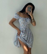 Летнее платье в цветочек DMP-A300A220