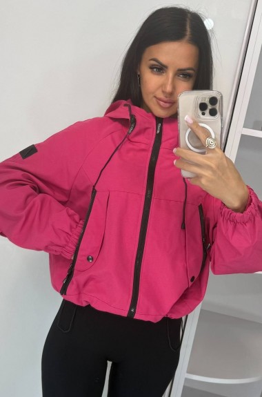 Куртка из утолщенной плащевки LEG-229A20 Куртка из утолщенной плащевки LEG-229A20