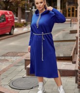 Платье с капюшоном длинное YM-05670A8