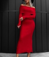 Сукня з відкритими плечима DMP-A1611A280 Сукня з відкритими плечима DMP-A1611A280