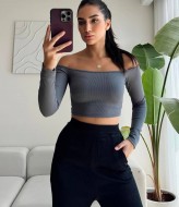 Женский топ с длинным рукавом DMP-A7119A190