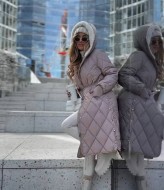 Пальто на меху женское EST-5719A1450 Пальто на меху женское EST-5719A1450