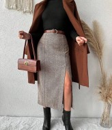 Кашемир юбка KC-0454A430 Кашемир юбка KC-0454A430