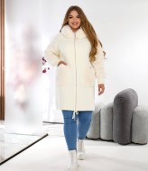 Пальто женское с мехом MAX-942A1400