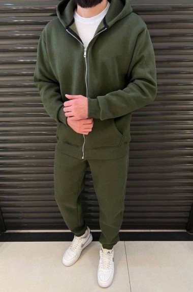 Костюм спортивный на флисе мужской KUT-1668A620 Костюм спортивный на флисе мужской KUT-1668A620