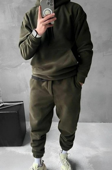 Зимний флисовый костюм мужской KUT-1705A650 Зимний флисовый костюм мужской KUT-1705A650