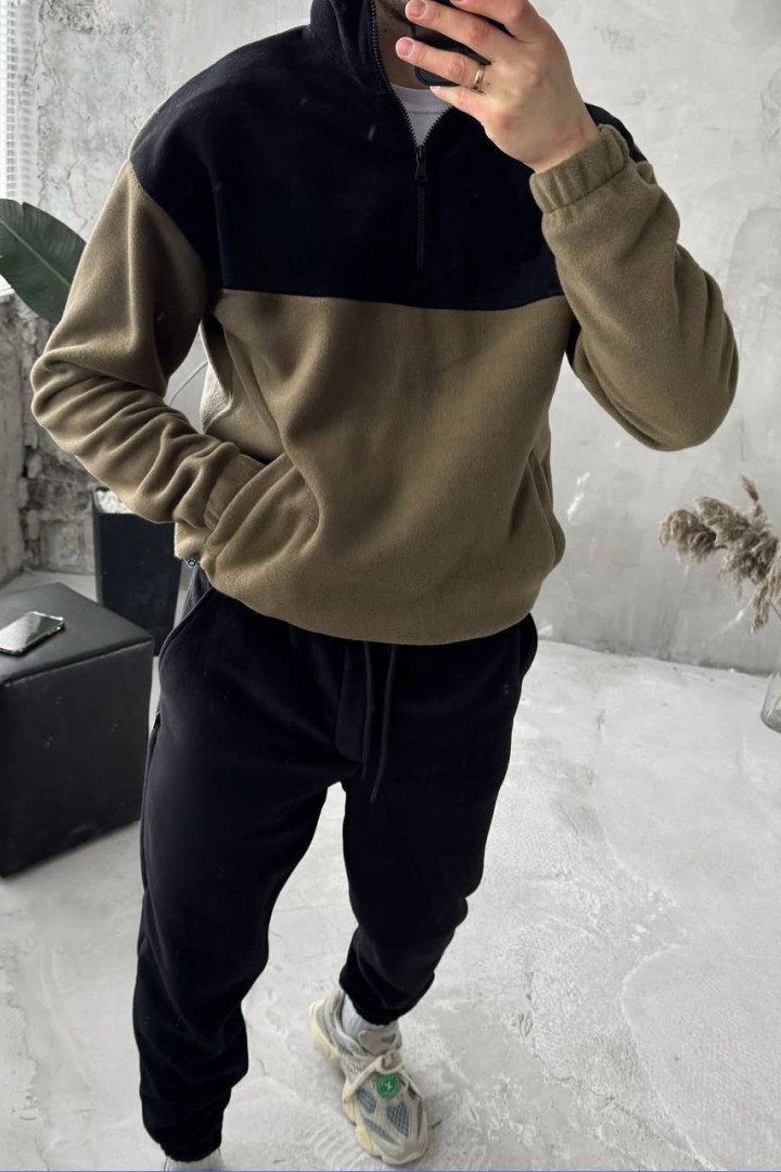 Спортивный теплый мужской костюм KUT-1753A650