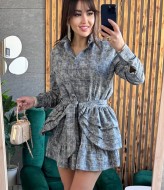 Сукня з баскою FAV-M522A870