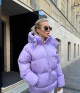 Женский пуховик с капюшоном  FAV-M465A2000