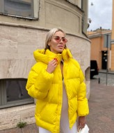 Женский пуховик с капюшоном  FAV-M465A2000