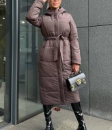 Довгий пуховик FAV-M482A1600