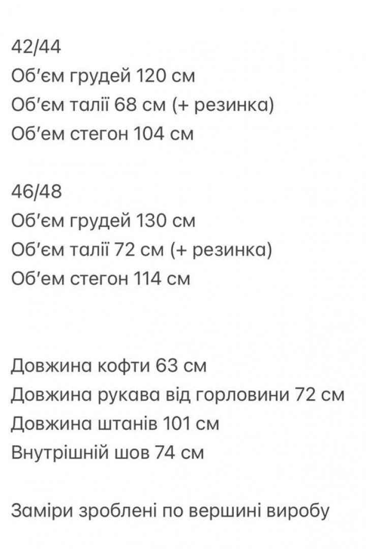 Спортивный костюм с вышивкой  ANM-392A850