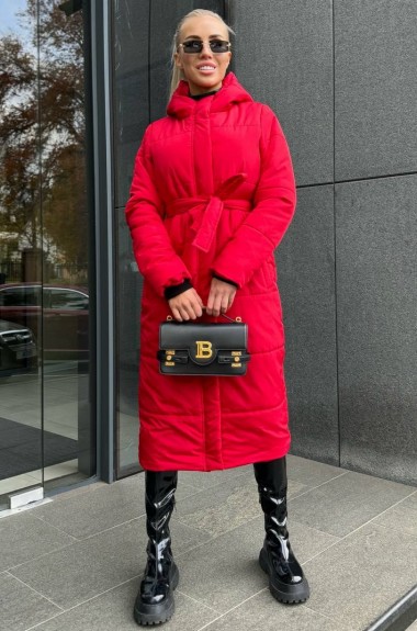 Женский длинный пуховик  FAV-M482A1600