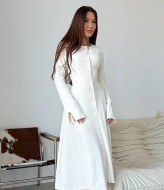 Платье со шнуровкой на спине MOK-636A629