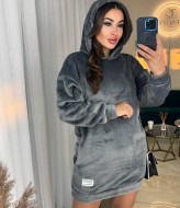 Платье туника теплое женское  IND-2069A450