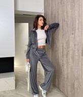 Велюровый женский костюм ZIF-1428A550