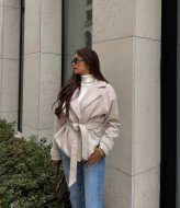 Полупальто кашемировое женское  ZIF-1462A850