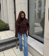 Полупальто кашемировое женское  ZIF-1462A850